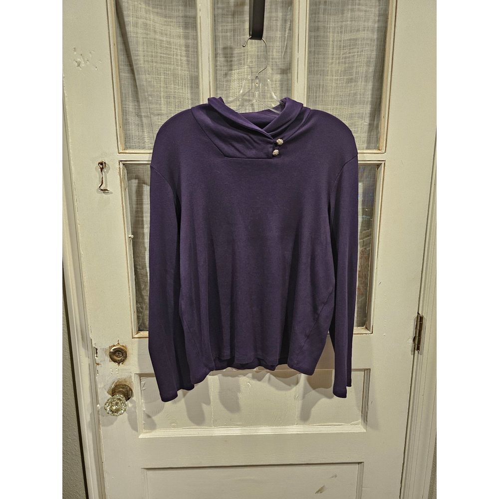 Lauren Ralph Lauren Purple Longsleeve Sweater Women's Size 1X